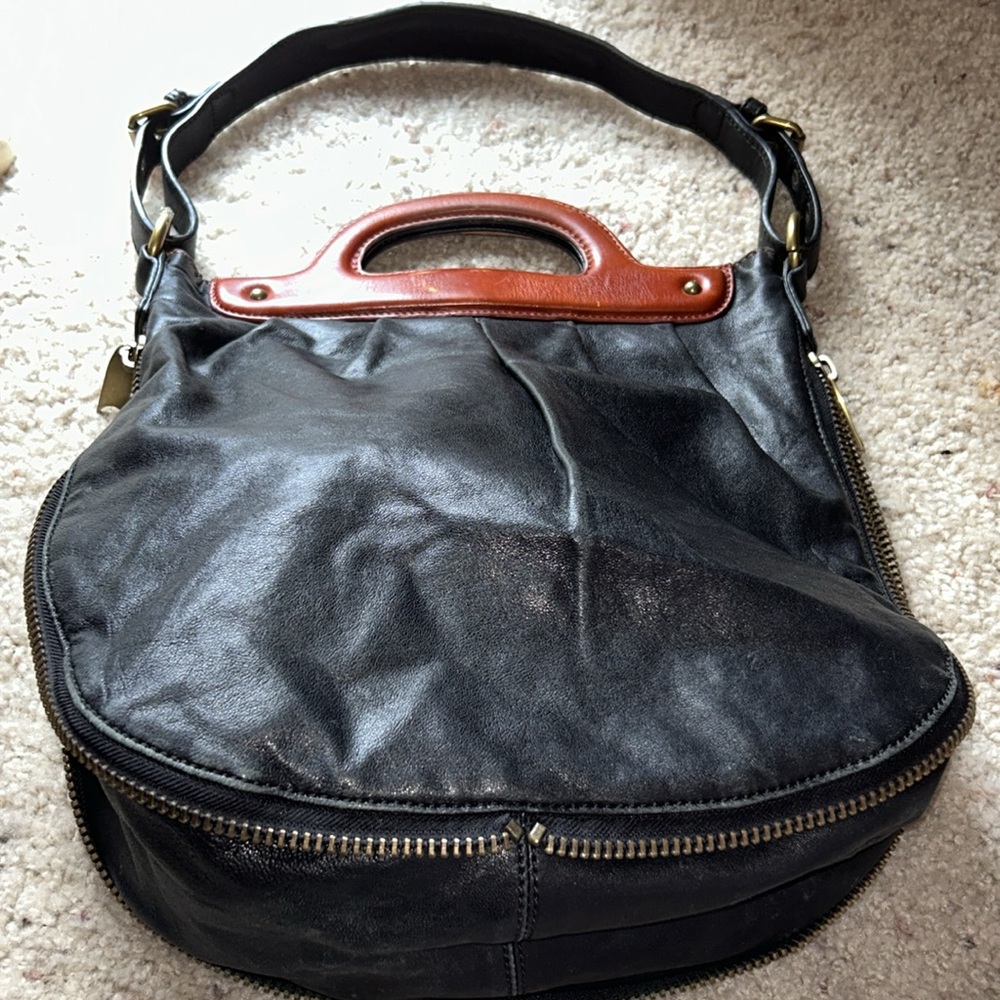 Cynthia Rowley Boho Style Leather Bag